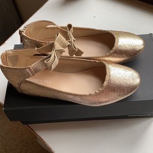 Rose gold dress shoes